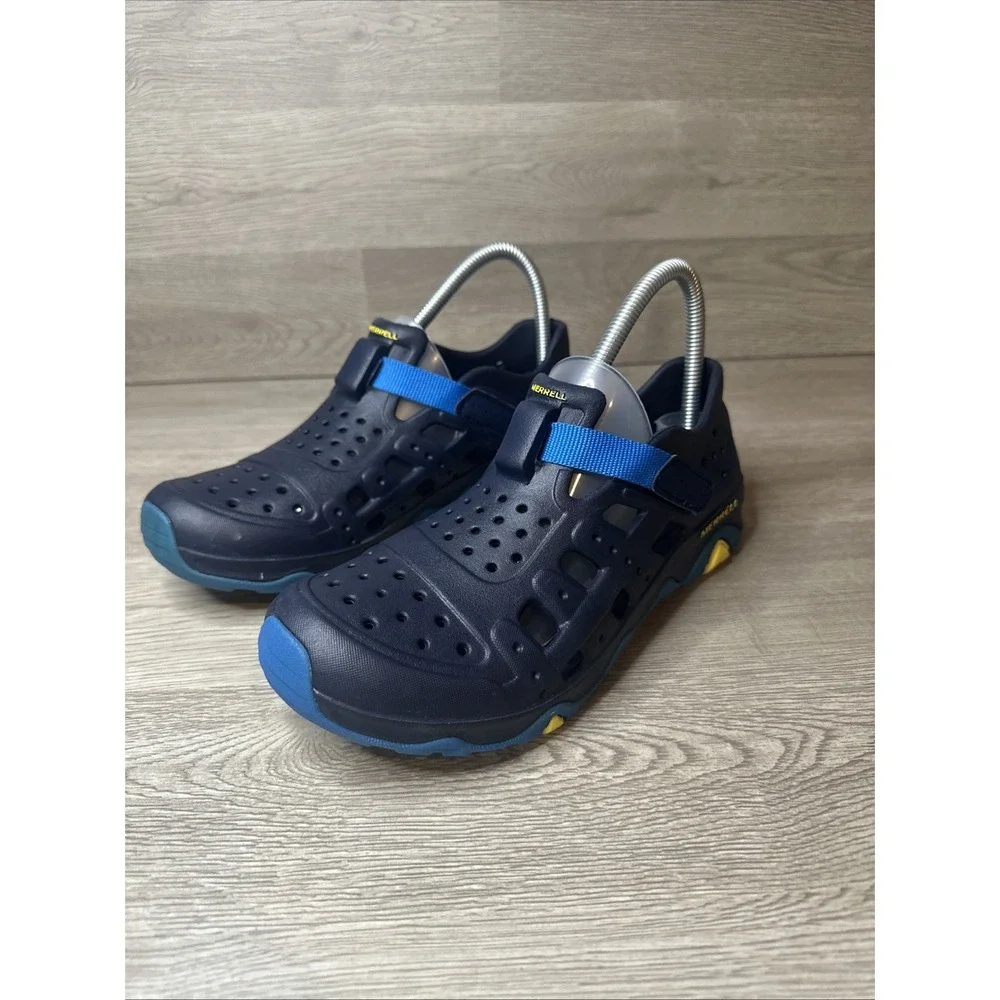 Black Merrell Hydro Canyon Hiking Water Shoes Child Size 6 Unisex MK264447